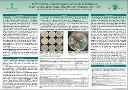 In Vitro Evaluation of Hypochlorous Acid Solution Antibacterial Properties